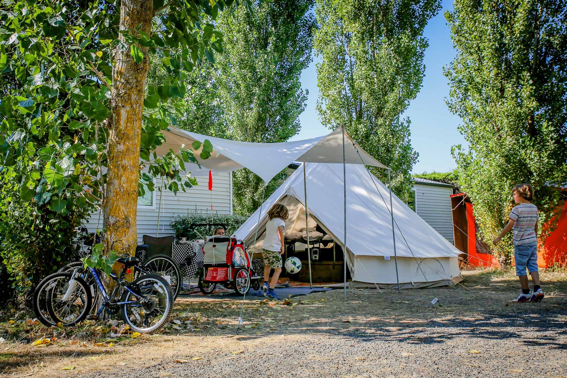 reservez un emplacement de camping