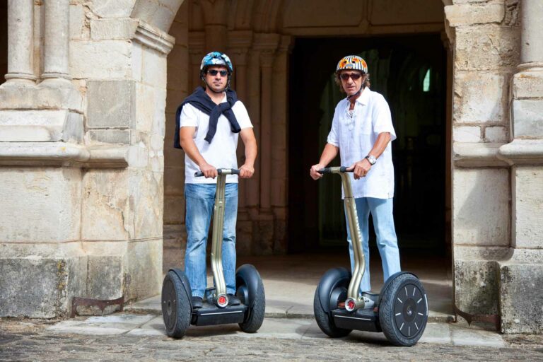Tour het eiland Ré op een gyro-pod