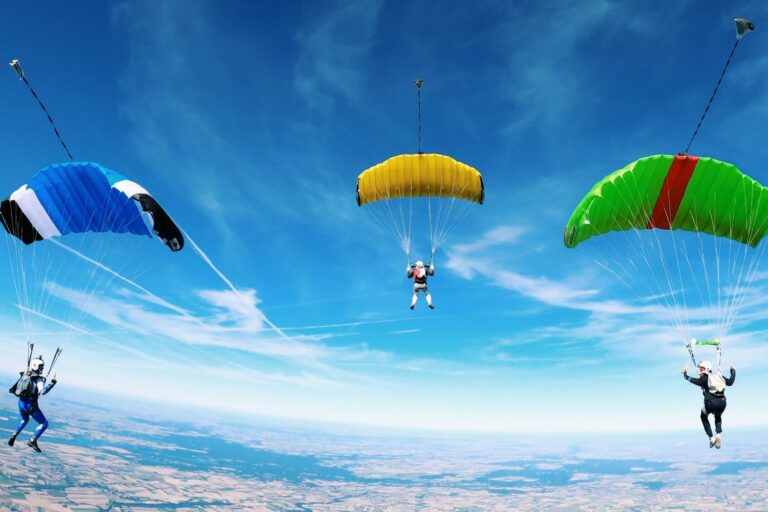 Saut en parachute île de Ré