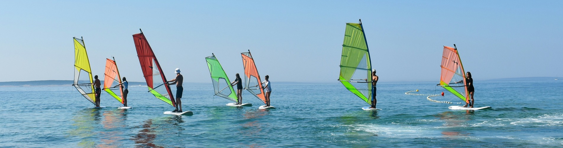 planche a voile camping ile de ré